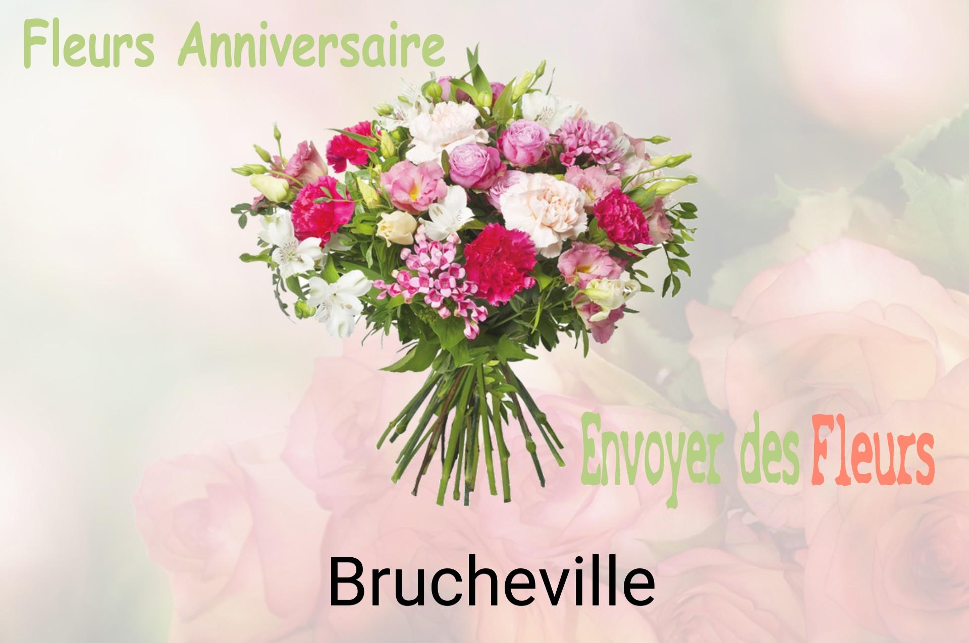 Bouquet de fleurs d’anniversaire livré à Brucheville