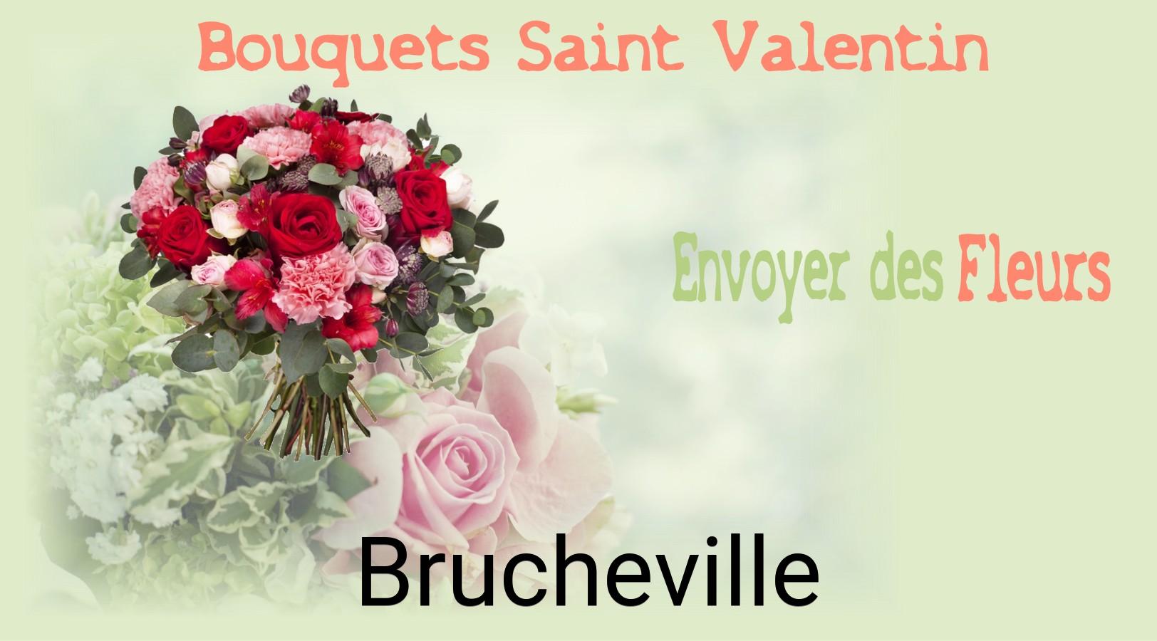 Roses de Saint-Valentin livrées à Brucheville